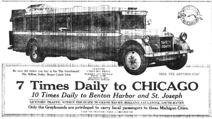 Greyhound - Safety Motor Coach Lines