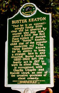 Buster Keaton Historical Marker