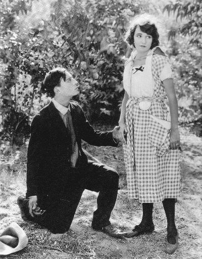 Buster Keaton and Sybil Seely in The Scarecrow, 1920