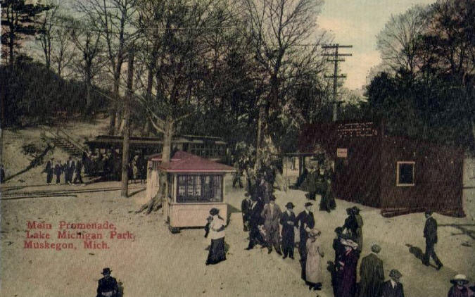 Main Promenade at Lake Michigan Park Muskegon