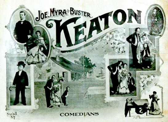 The Three Keatons - Joe, Myra and Young Buster