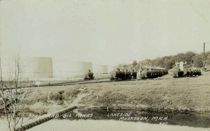 Standard Oil Tanks - Muskegon